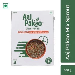 Grocery Aaj Pakao Boiled Mix Sprout, Pack Of 3 (3*300g)
