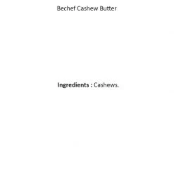 Be Cheff Bechef Cashew Nut Butter (200 Gms) Pickles & Chutney