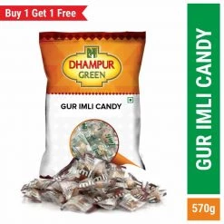 Dhampur Green Gur Imli Goli 570g- (Buy 1 Get 1 Free ) Snacks & Beverages