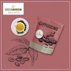Greenbrew Greenbrrew Instant Coffee (Cappuccino, 20 Sachets, Pack Of 1) (30 G)