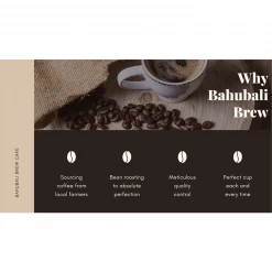 Snacks & Beverages Bahubali Brew Cappuchino Coffee Powder (100 G)