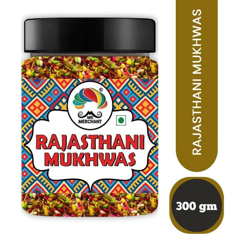 Mr Merchant Mr. Merchant Rajasthani Mukhwas, (300gm Jar Pack) 3 Mr Merchant Mr. Merchant Rajasthani Mukhwas, (300gm Jar Pack)