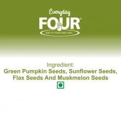 Bagul Foods Everyday Four Raw Mix Seeds | Combo Pack |150g Each