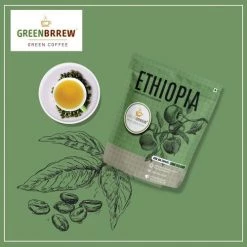 Greenbrew Greenbrrew Ethiopia Instant Coffee (Green Apple & Cinnamon, 20 Sachets, Pack Of 1) (30 G) Snacks & Beverages