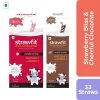 Strawfit 30 Strawberry & 3 Chocolate, Milk Flavoring Straw - Total 33 Straws (2 Packs) (240 G) 1 Strawfit 30 Strawberry & 3 Chocolate, Milk Flavoring Straw - Total 33 Straws (2 Packs) (240 G)
