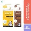 Strawfit 30 Vanilla & 3 Chocolate, Milk Flavoring Straw - Total 33 Straws (2 Packs) (240 G) 2 Strawfit 30 Vanilla & 3 Chocolate, Milk Flavoring Straw - Total 33 Straws (2 Packs) (240 G)