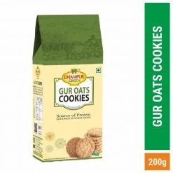 Dhampur Green Oats Jaggery Cookies 400g (pack Of 2x2g)