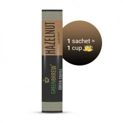 Greenbrew Snacks & Beverages Greenbrrew Instant Coffee (Hazelnut, 20 Sachets) (30 G)