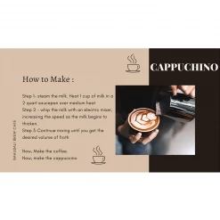 Snacks & Beverages Bahubali Brew Cappuchino Coffee Powder (100 G)