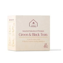 Hindraj Tea Hindraj Herbal Assorted Green & Black Tea Bags (9 Sachets) Grocery