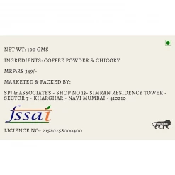 Snacks & Beverages Bahubali Brew Cappuchino Coffee Powder (100 G)