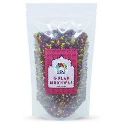 Mr Merchant Snacks & Beverages Mr. Merchant Gulab Mukhwas, 400g
