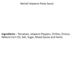 Be Cheff Bechef Jalepeno Pasta Sauce (400 Gms)