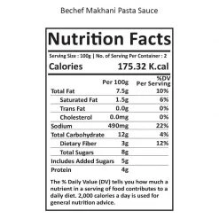 Be Cheff Bechef Makhani Pasta Sauce (350 Gms)