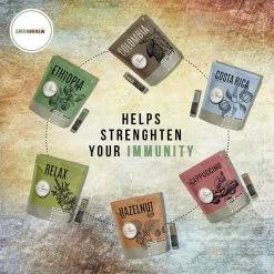 Greenbrew Greenbrrew An Exotic And Colorful Gift Pack Snacks & Beverages