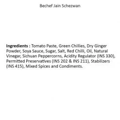 Be Cheff Ready To Eat Bechef Jain Schezwan Sauce (300 Gms)