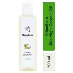 Kripadhara Coconut Oil 200ml I 100% Cold Pressed I 100% Wood Pressed I Ultra Virgin