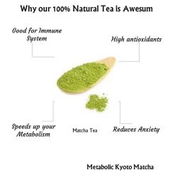 Radhikas Fine Teas And Whatnots Radhikas Fine Teas Metabolic Kyoto Matcha (50 G) Snacks & Beverages