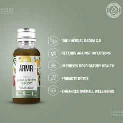 ARMR Pro Immunity Shot | Kadha 2.0 | Pack Of 10 (600 Ml)