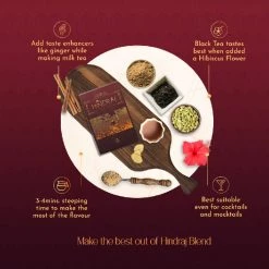 Hindraj Tea Grocery Hindraj B750 Black Tea Box (750 G)