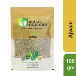 MITTAL ORGANICS PRIVATE LIMITED Mittal Organics Ajwain - 100 G