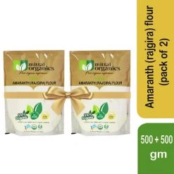 MITTAL ORGANICS PRIVATE LIMITED Mittal Organics Amaranth (Rajgira) Flour (Pack Of 2) - 500 G Grocery