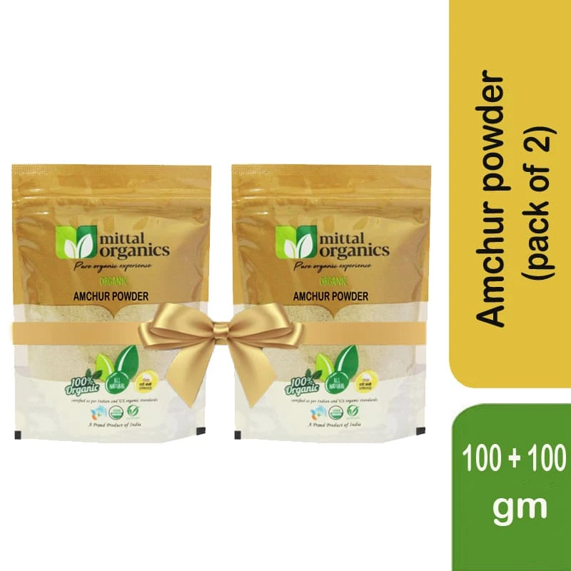 MITTAL ORGANICS PRIVATE LIMITED Grocery Mittal Organics Amchur Powder (Pack Of 2) - 100 G 3 MITTAL ORGANICS PRIVATE LIMITED Grocery Mittal Organics Amchur Powder (Pack Of 2) - 100 G
