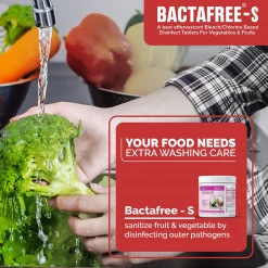 Go Bharatiya Bactafree-S (Sanitizing Tablets For Fruits & Vegetables) Personal & Home Care