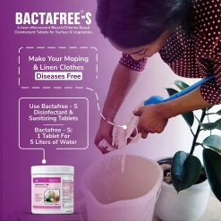 Go Bharatiya Bactafree-S (Sanitizing Tablets For Fruits & Vegetables) Personal & Home Care