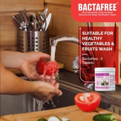 Go Bharatiya Bactafree-S (Sanitizing Tablets For Fruits & Vegetables) Personal & Home Care
