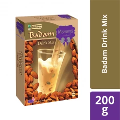 MOMENTS INDUSTRIES Moments Badam Milk Mix 200 Gm