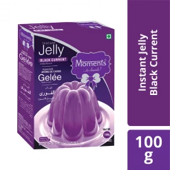 MOMENTS INDUSTRIES Grocery Moments Instant Jelly Black Currant 100 Gm