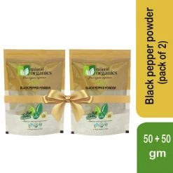 MITTAL ORGANICS PRIVATE LIMITED Grocery Mittal Organics Black Pepper Powder (Pack Of 2) - 50 G