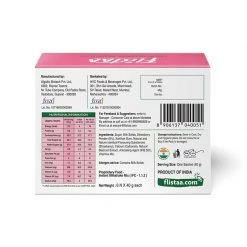 Flistaa Blushing Berry Strawberry Instant Milkshake Mix (6 Sachets & FREE Shaker- Buy 2 Get 1 Free) Snacks & Beverages