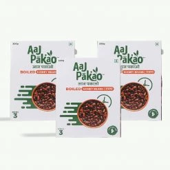 Grocery Aaj Pakao Boiled Rajma/kidney Bean, Pack Of 3 (3*300g)