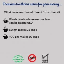 Radhikas Fine Teas And Whatnots Radhikas Fine Teas CALMING Chamomile Flower Decaf Chinese Tisane (50 G) Snacks & Beverages