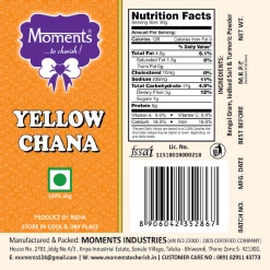 MOMENTS INDUSTRIES Moments Yellow Chana 200 Gm