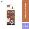 Strawfit Chocolate, Milk Flavoring Straw - 7 Straws (70 G)