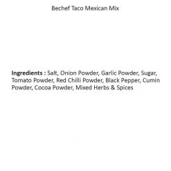 Be Cheff Herbs & Seasoning Bechef Taco Mexican Mix (90 Gms)