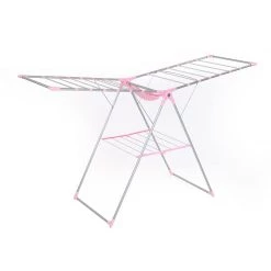 Peng Essential Perilla Almine Aluminum Collapsible Foldable Four Way Cloth Drying Rack - Cloth Drying Stand