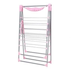 Peng Essential Perilla Almine Aluminum Collapsible Foldable Four Way Cloth Drying Rack - Cloth Drying Stand