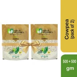 MITTAL ORGANICS PRIVATE LIMITED Mittal Organics Cowpea (Pack Of 2) - 500 G Grocery
