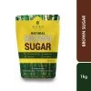 Jivika Naturals Pure & Natural Brown Sugar 1KG Sugar Salt & Jaggery