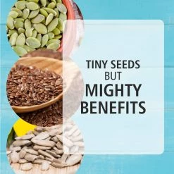 Bagul Foods Snacks & Beverages Everyday Four Raw Pumpkin Seeds + Raw Sunflower + Raw Flax Seeds |Combo Pack |150g Each