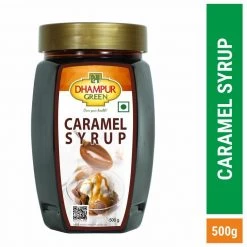 Grocery Dhampur Green Caramel Syrup (500 G)