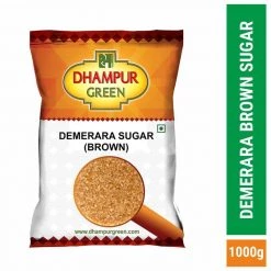 Dhampur Green Demerara Brown Sugar 3kg (Pack Of 3x1kg) Grocery