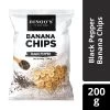 Dinoos Banana Chips - Black Pepper (200 G) Snacks & Beverages