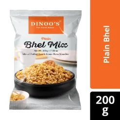 Dinoos Plain Bhel Mix (200 G) Snacks & Beverages