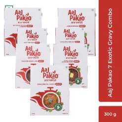Grocery Aaj Pakao 7 Exotic Gravy Combo (300g)