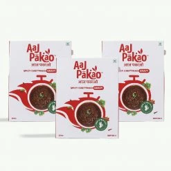 Aaj Pakao Spicy Chettinad Gravy, Pack Of 3 (3*300g) Grocery